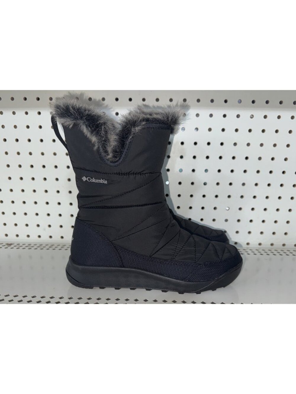 Columbia Minx Slip V Womens Zip Waterproof Insulated Winter Snow Boots Size 7